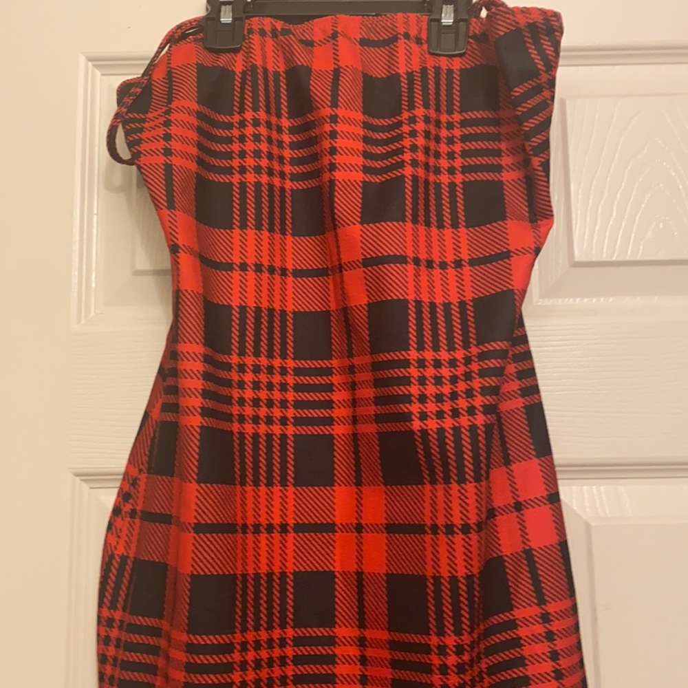 New Plaid black/red dress from Shein.